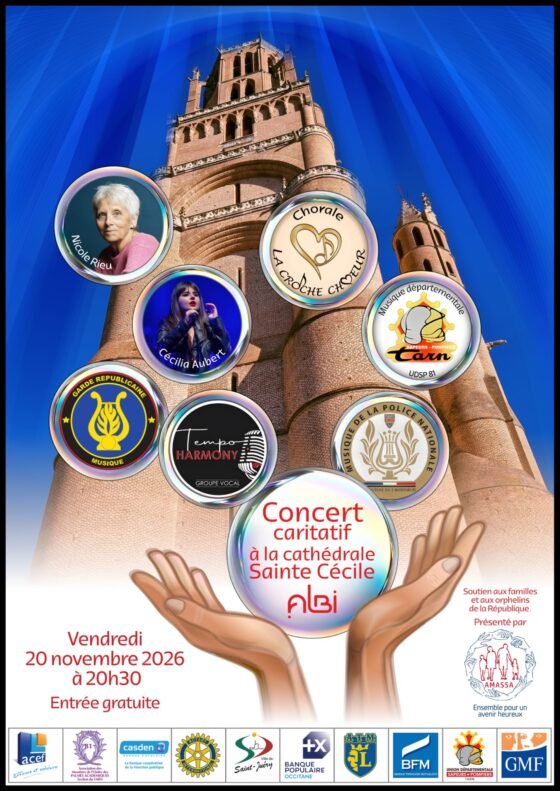 Affiche : Concert à la cathédrale Sainte-Cécile d’Albi